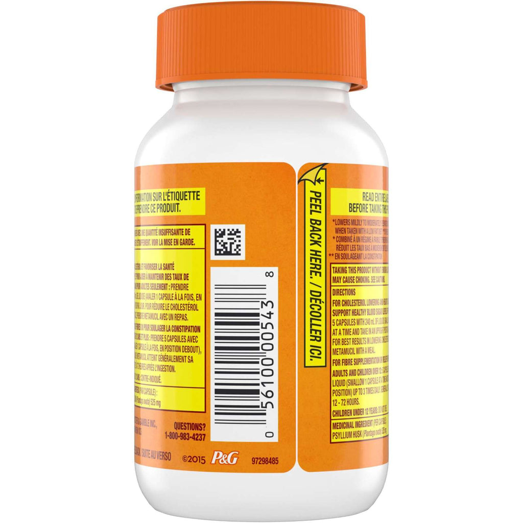 3 in 1 MultiHealth Fibre! Fiber Supplement Capsules, 160 Count
