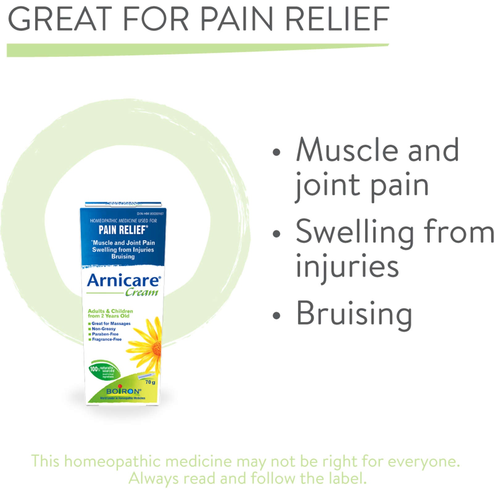 Arnicare Cream Relieves Muscle and Joint Pain, and Treats Bruises and Bumps