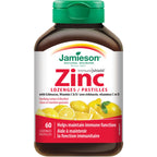 Zinc Lozenges with Echinacea, Vitamin C & D, Honey Lemon Flavour