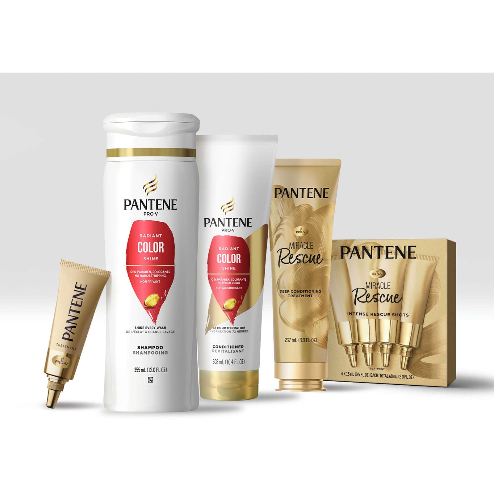PRO-V Radiant Color Shine Shampoo, 12.0oz/355mL