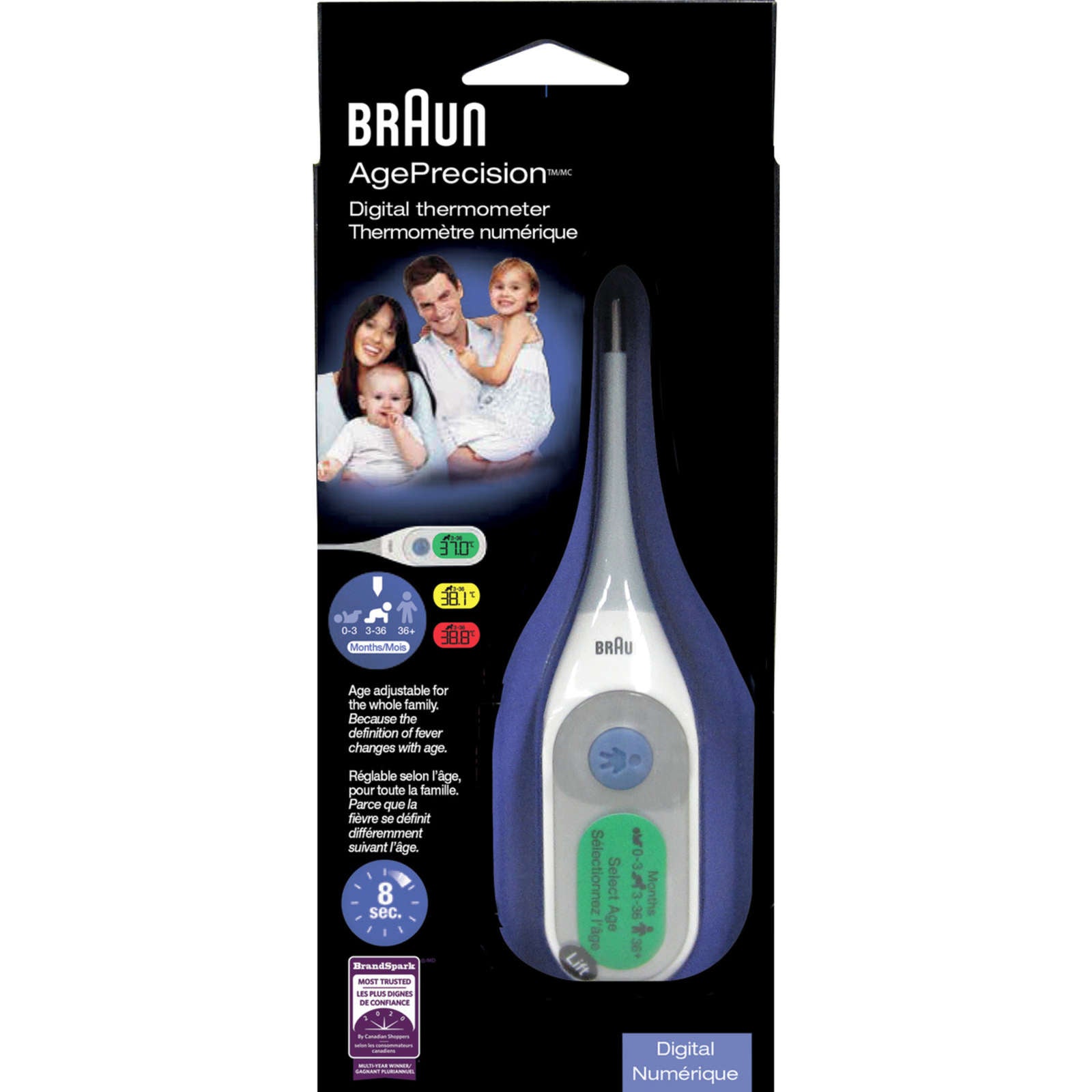 PRT2000CA Age Precision™ Digital Thermometer
