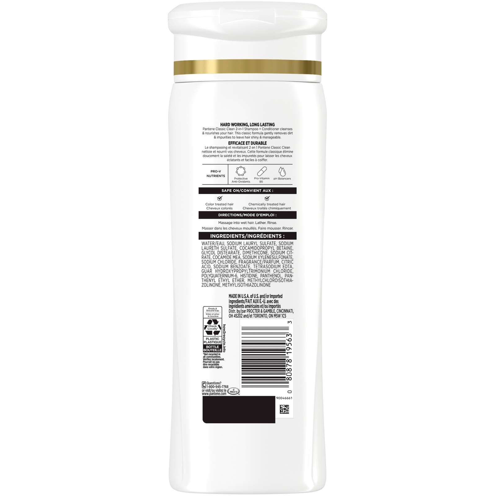 PRO-V Classic Clean 2in1 Shampoo + Conditioner