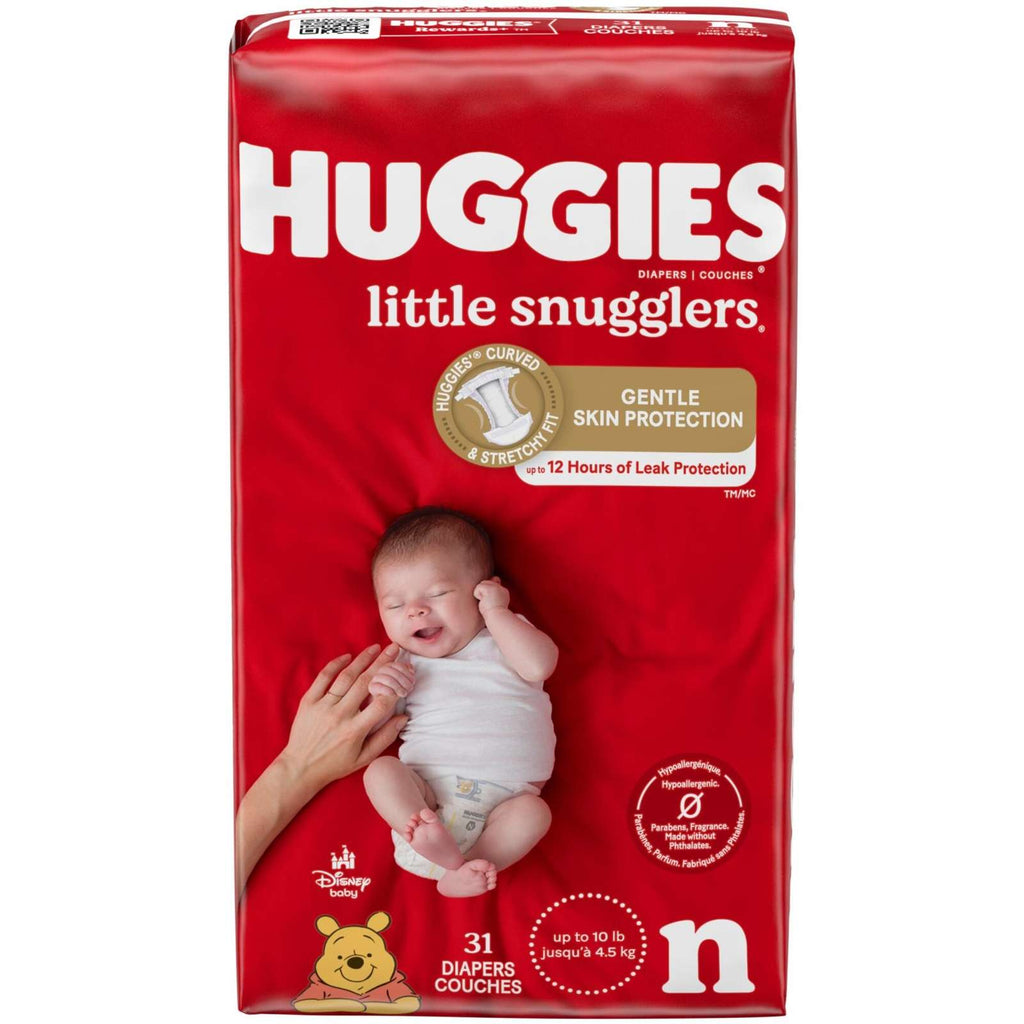 Little Snugglers Diapers, Size Newborn