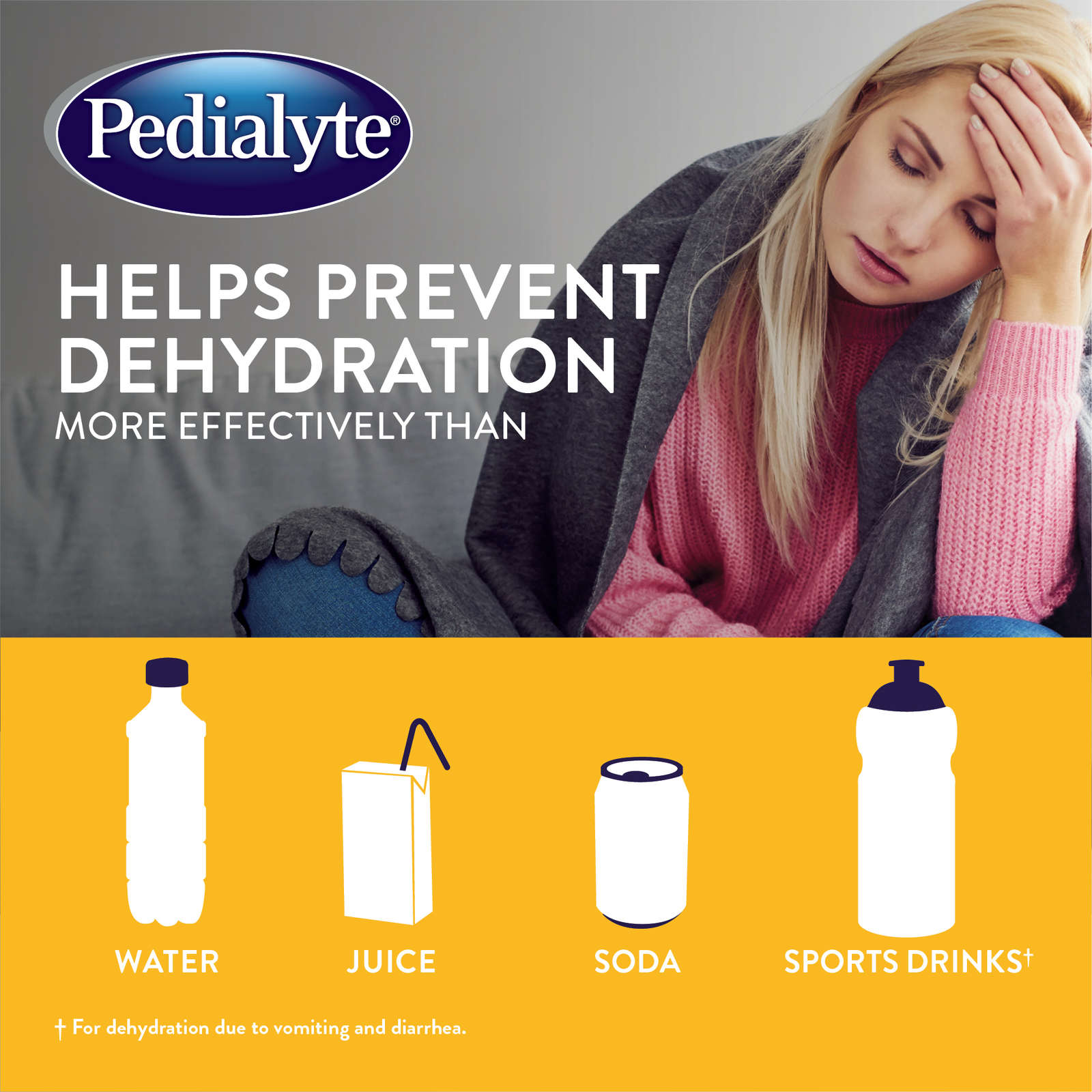 Pedialyte®  Unflavoured