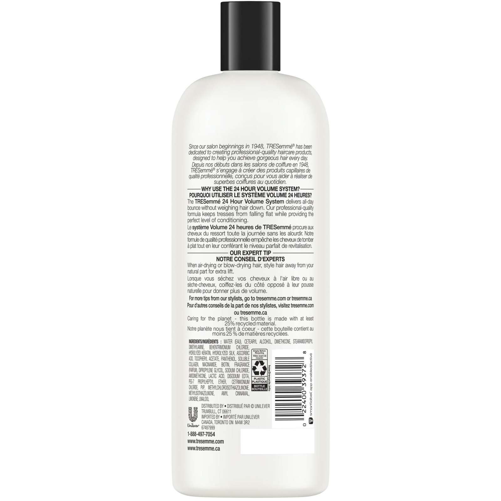 TRESemmé Conditioner 24 Hour Volume 828ml