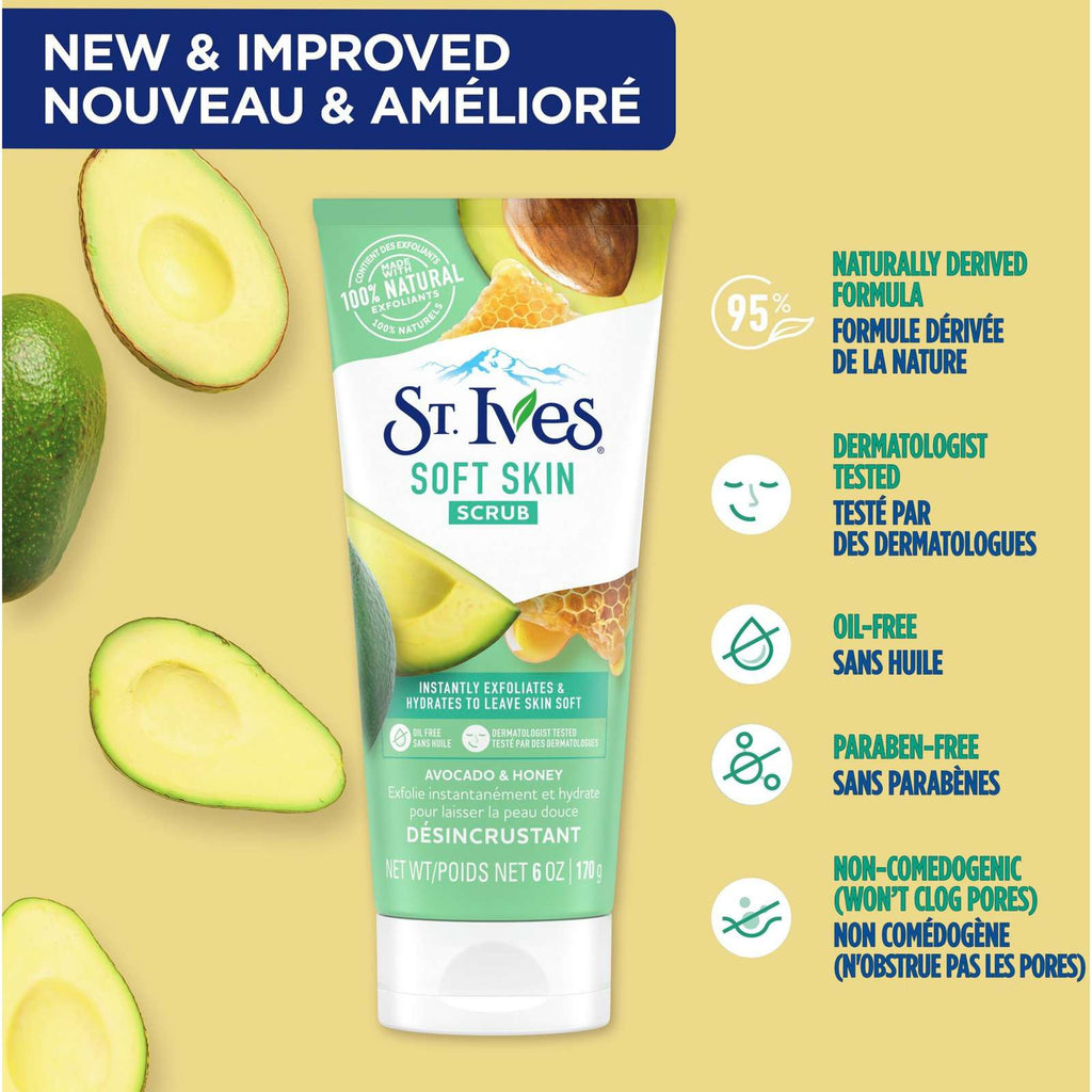Soft Skin Avocado & Honey  Scrub  170 g