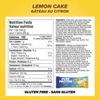 Gluten Free Bar Lemon Cake Flavour Bars  6 x 50 g