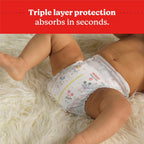 Snug & Dry Baby Diapers, Size 1 (8-14 lbs)