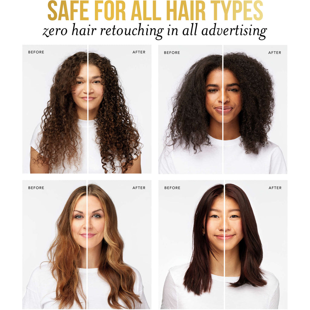 Sulfate Free Conditioner, Hair Strengthening Anti Frizz Damage Repair with Castor Oil, Safe for Color Treated Hair, Nutrient Blends