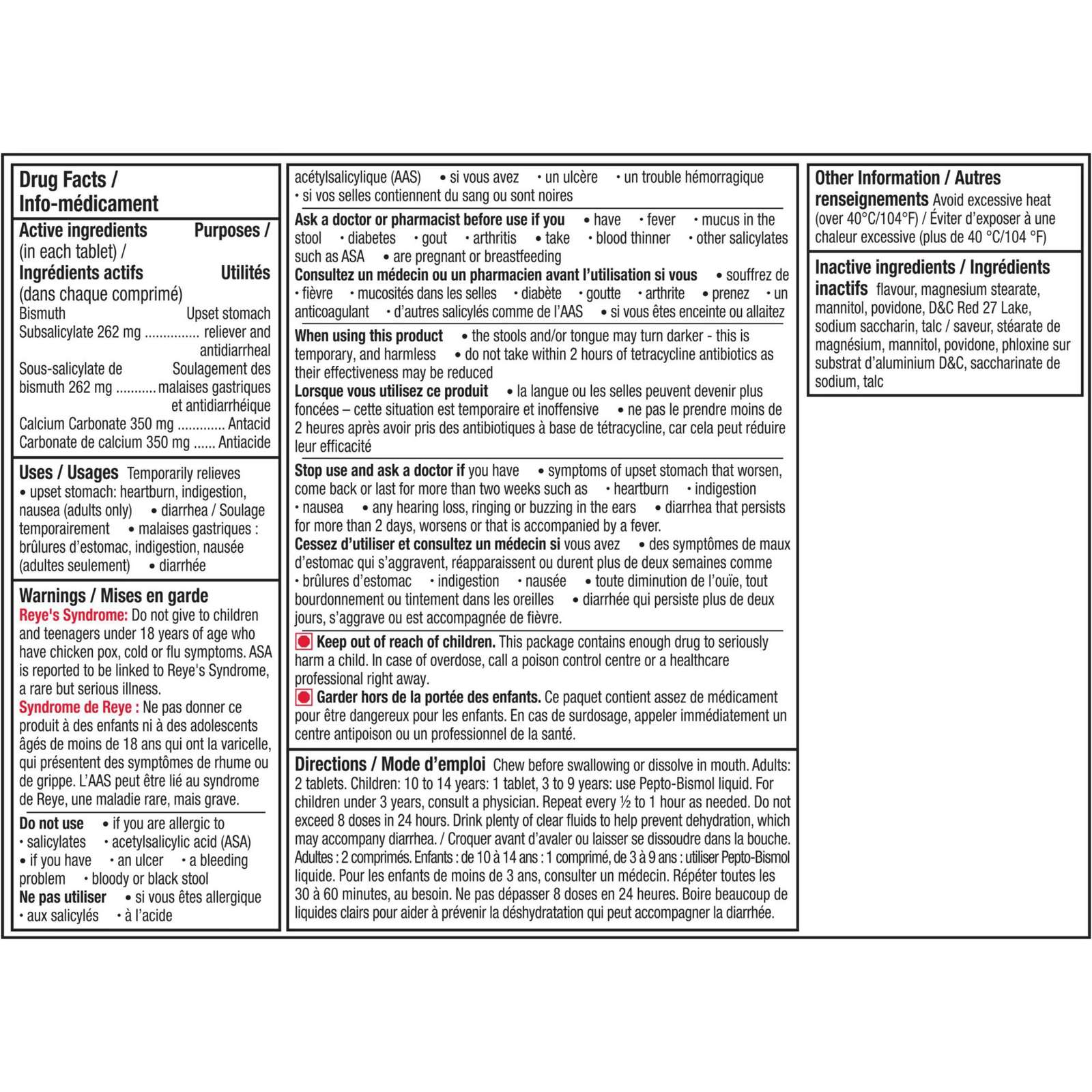 Chewables for Nausea, Heartburn, Indigestion, Upset Stomach, & Diarrhea Relief 48ct