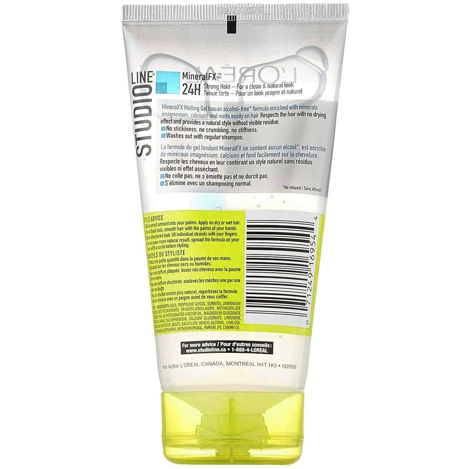 Studio Line MineralFX Strong Hold Melting Gel 24H