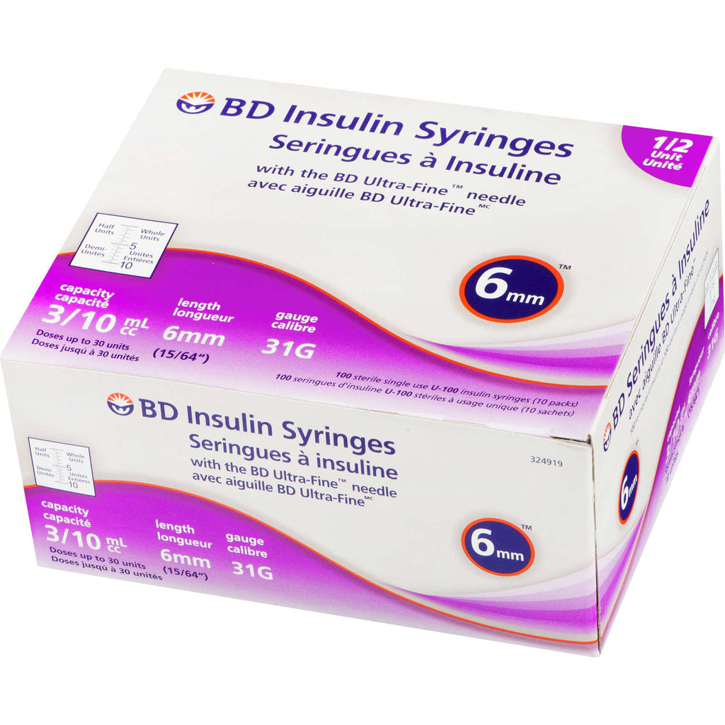Ultra-Fine 0.3ML 31G 6MM Syringe