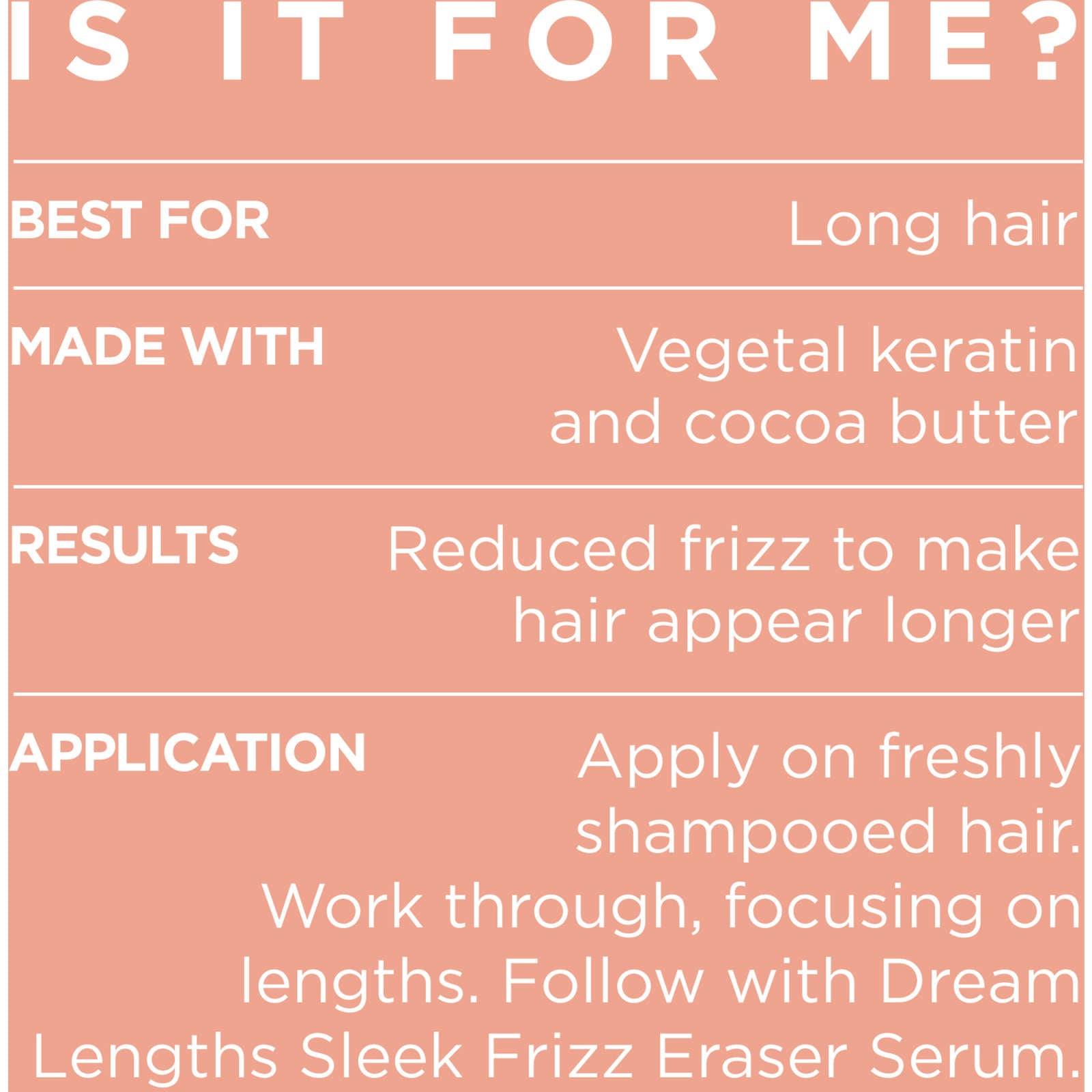 Dream Lengths Sleek Conditioner