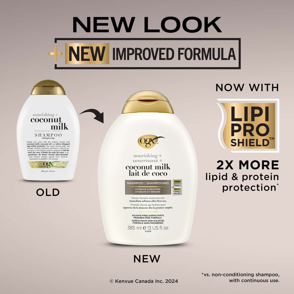 Nourishing + Coconut Milk Moisturizing Shampoo