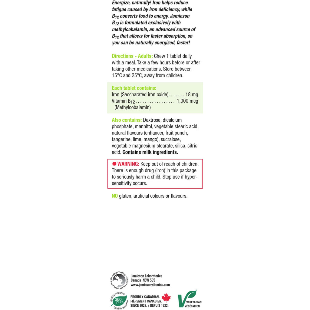 Iron Plus Vitamin B12