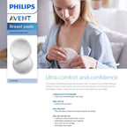 Avent Maximum Comfort Disposable Breast Pads, 60ct, SCF254/61