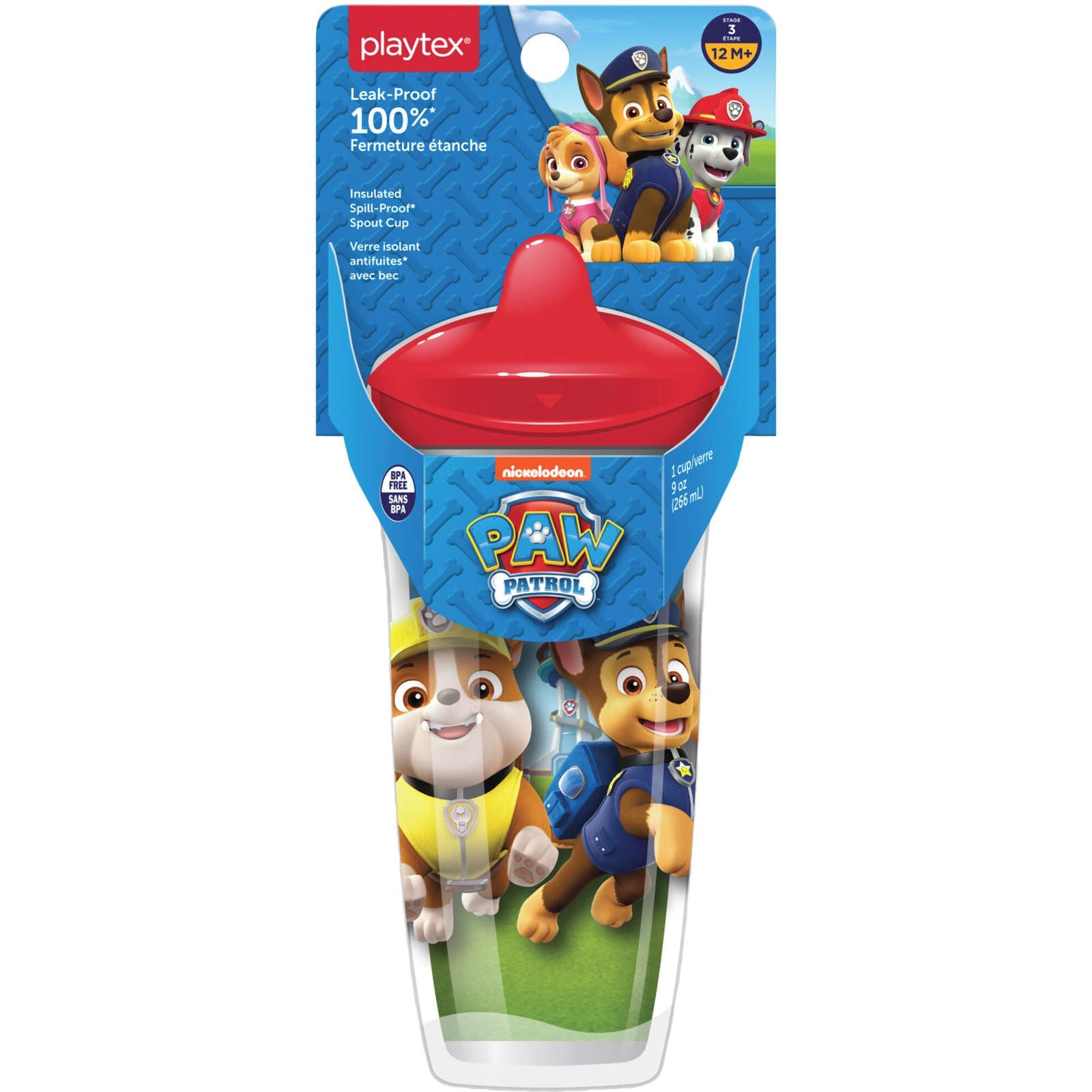 Playtex Paw Patrol Spout Sippy Cup, 9oz, Blue