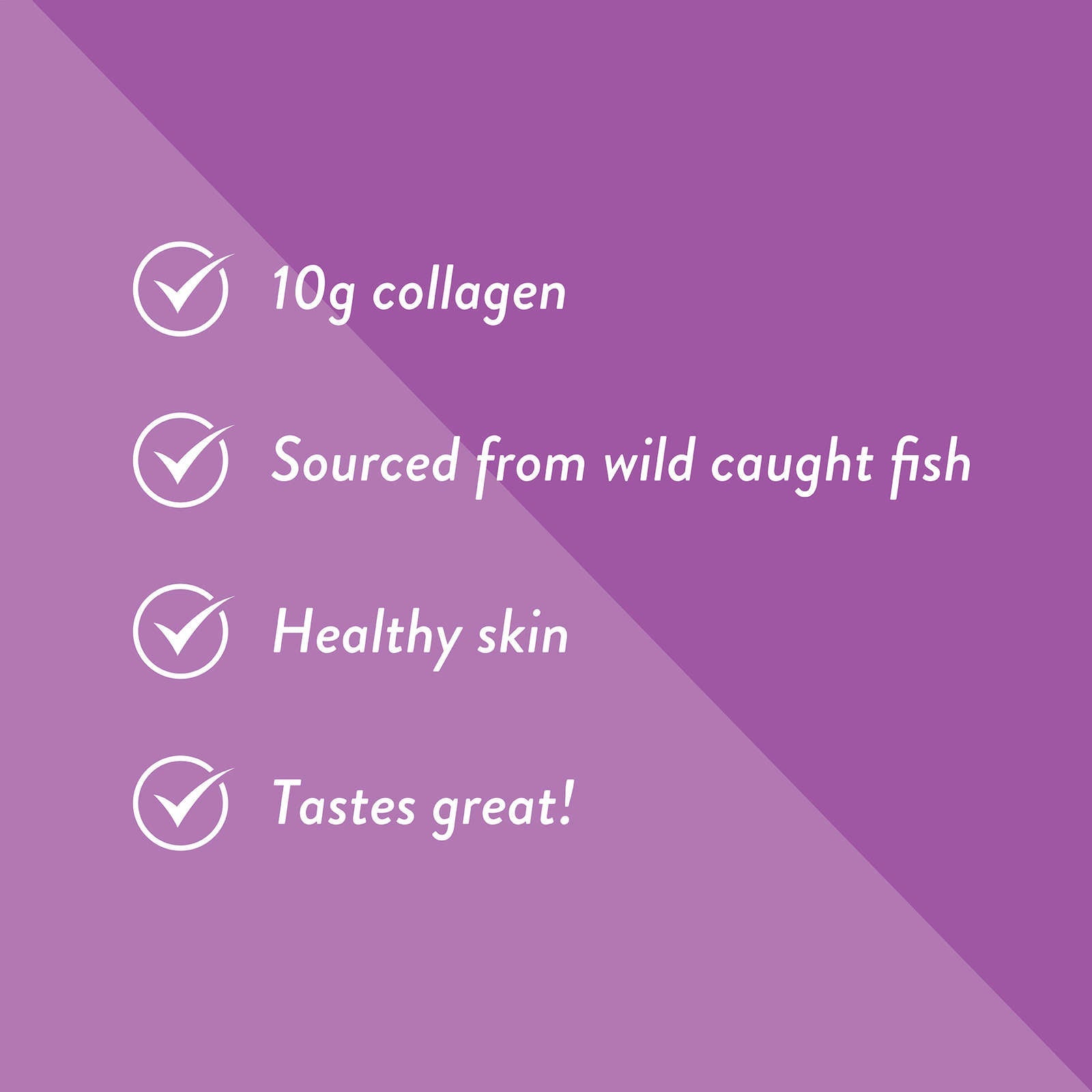 Marine Clean Collagen, Unflavored Hydrolyzed Collagen Powder, Wild Caught Fish