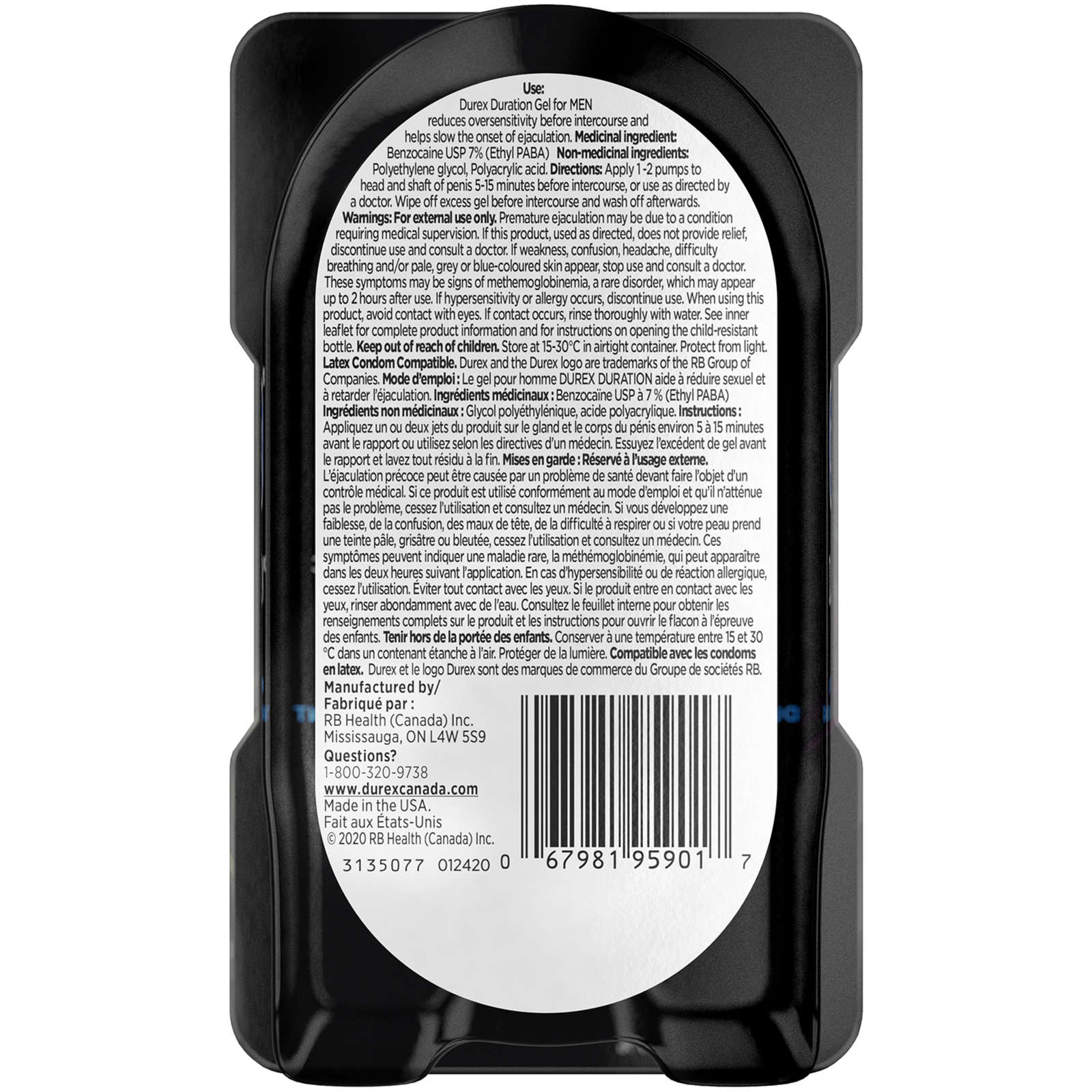Durex Duration Delay Gel For Men