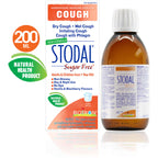 Stodal Sugar Free for Dry Cough or Wet Cough, Irritating Cough and Cough with Phlegm.