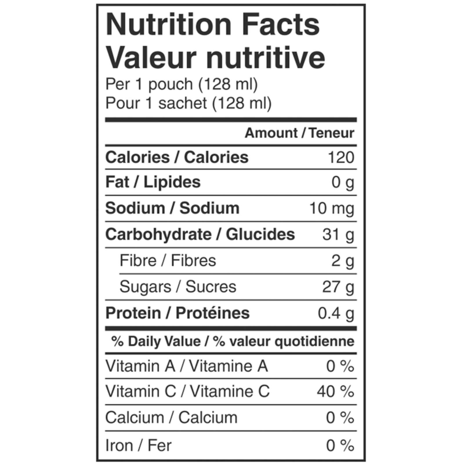 Organic Purée Banana Mango Baby Food