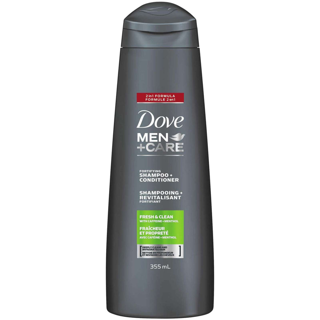 Dove Men+Care 2in1 Shampoo + Conditioner Fresh Clean 355ml