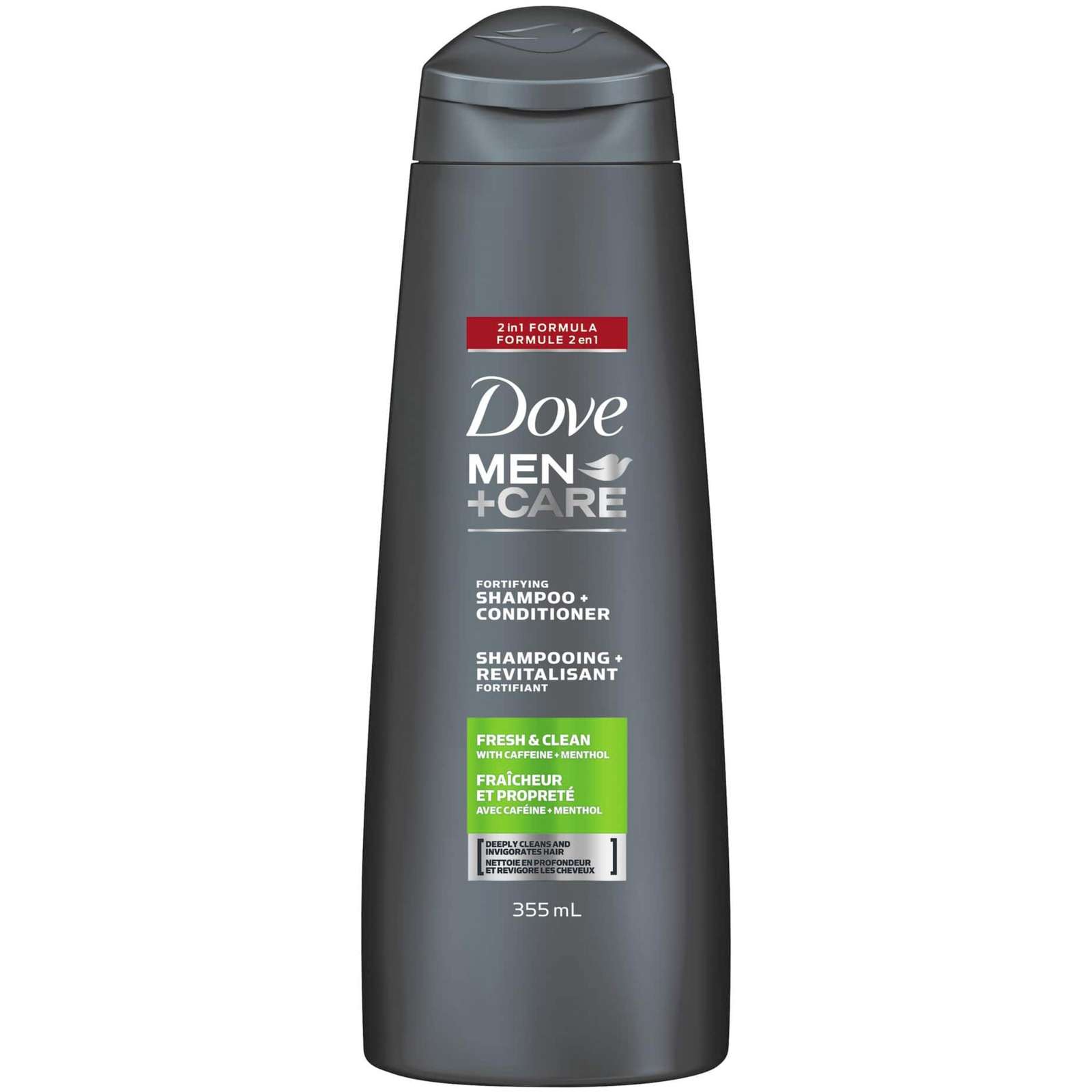 Dove Men+Care 2in1 Shampoo + Conditioner Fresh Clean 355ml
