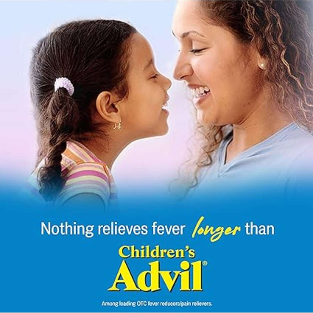 Junior Strength Advil Pain Reliever and Fever Reducer Ibuprofen Chewable Tablets, Fruit, 20 Count