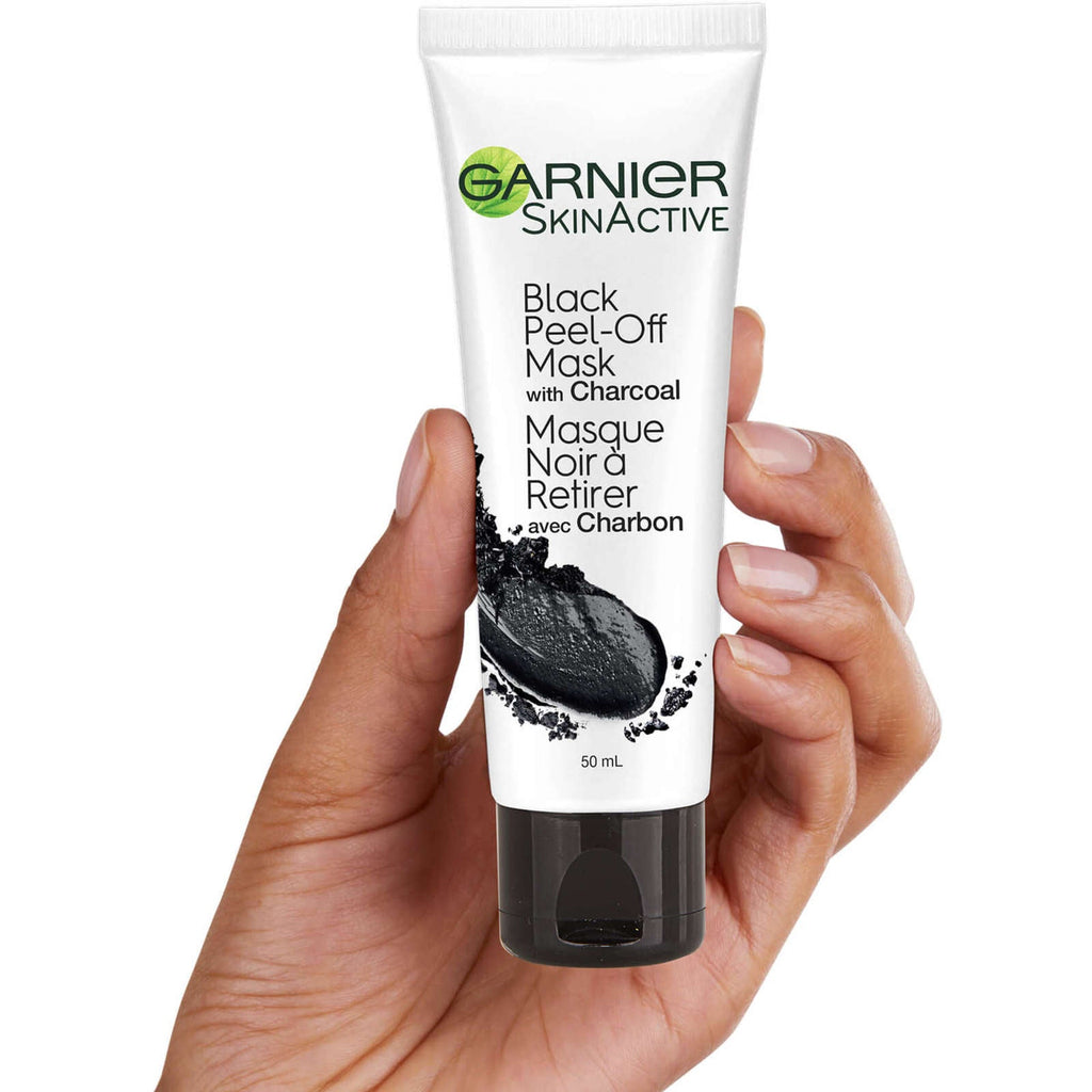 SkinActive Charcoal Black Peel-Off Mask Cleanser For Combination to Oily Skin