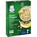 GERBER ORGANIC CEREAL BANANA