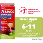 Children's Medicine, Complete Cold, Cough, & Fever, Apple