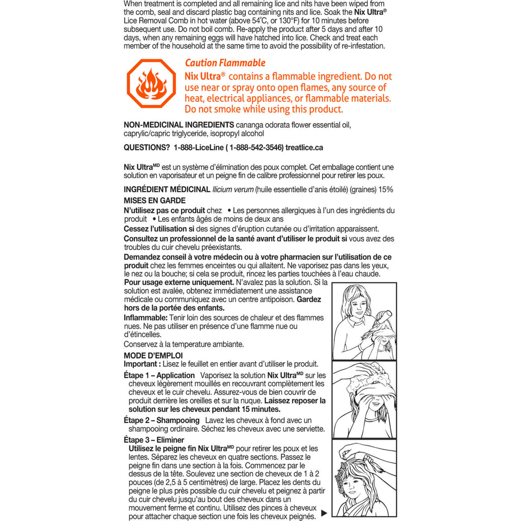 Nix Ultra, Kills Lice Pesticide Free