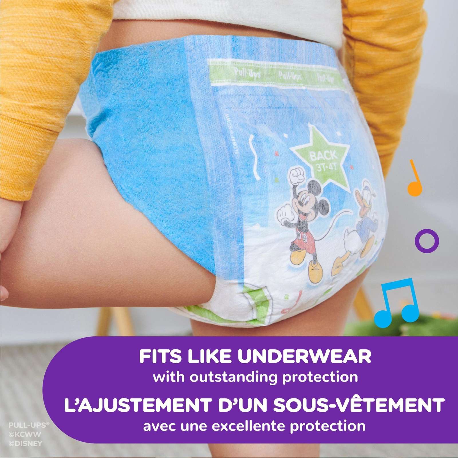 Boys' Potty Training Pants, 2T-3T (16-34 lbs)