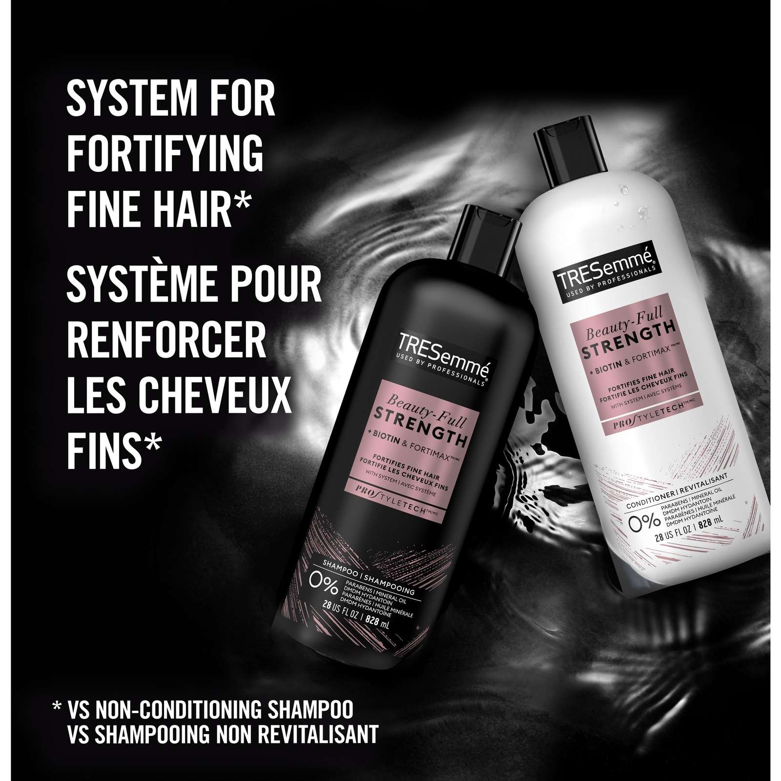 Beauty-Full Strength Conditioner for fine hair + Biotin & Fortimax formulated with Pro Style Technology™