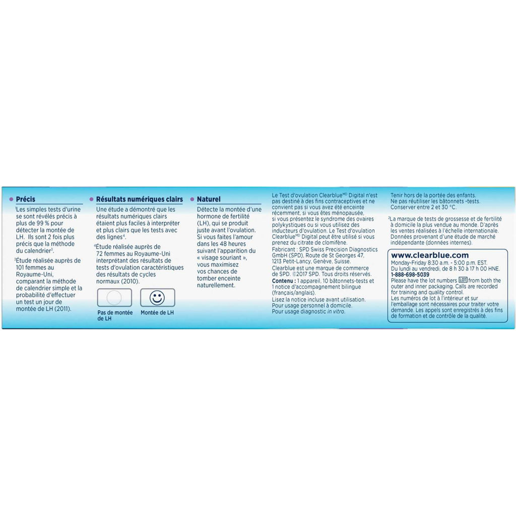 Digital Ovulation Predictor Kit, 10 Digital Tests