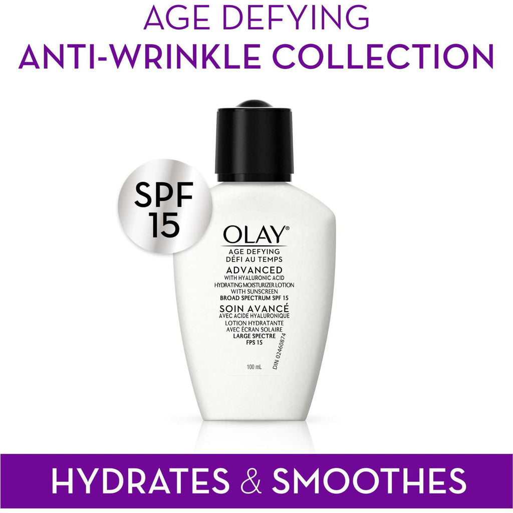 Age Defying Anti-Wrinkle Face Lotion with SPF 15