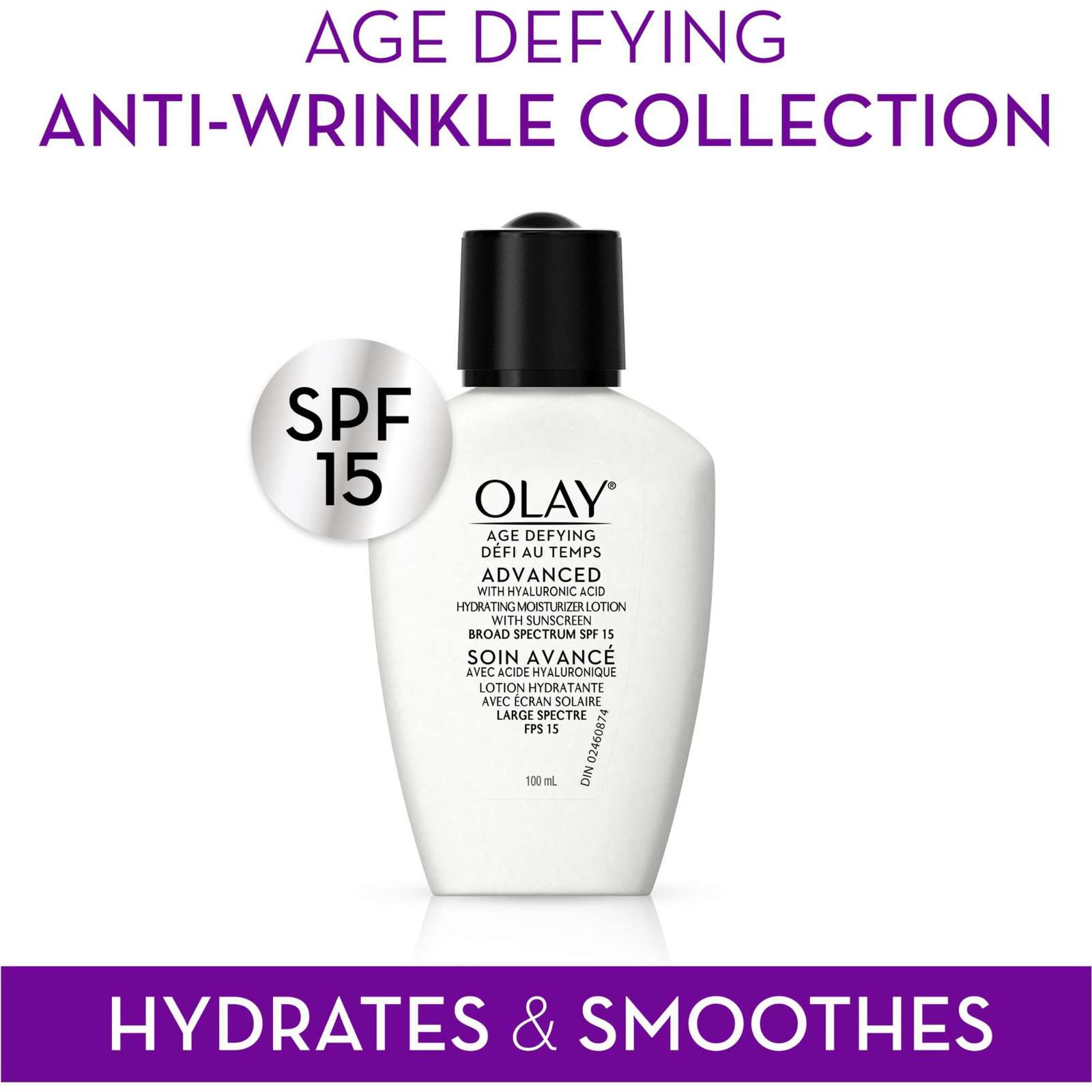 Age Defying Anti-Wrinkle Face Lotion with SPF 15