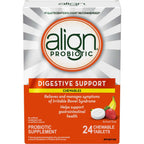 Align Probiotic, Chewables, daily probiotic supplement for digestive care, 24 chewable tablets, #1 Recommended Probiotic Brand by Doctors‡