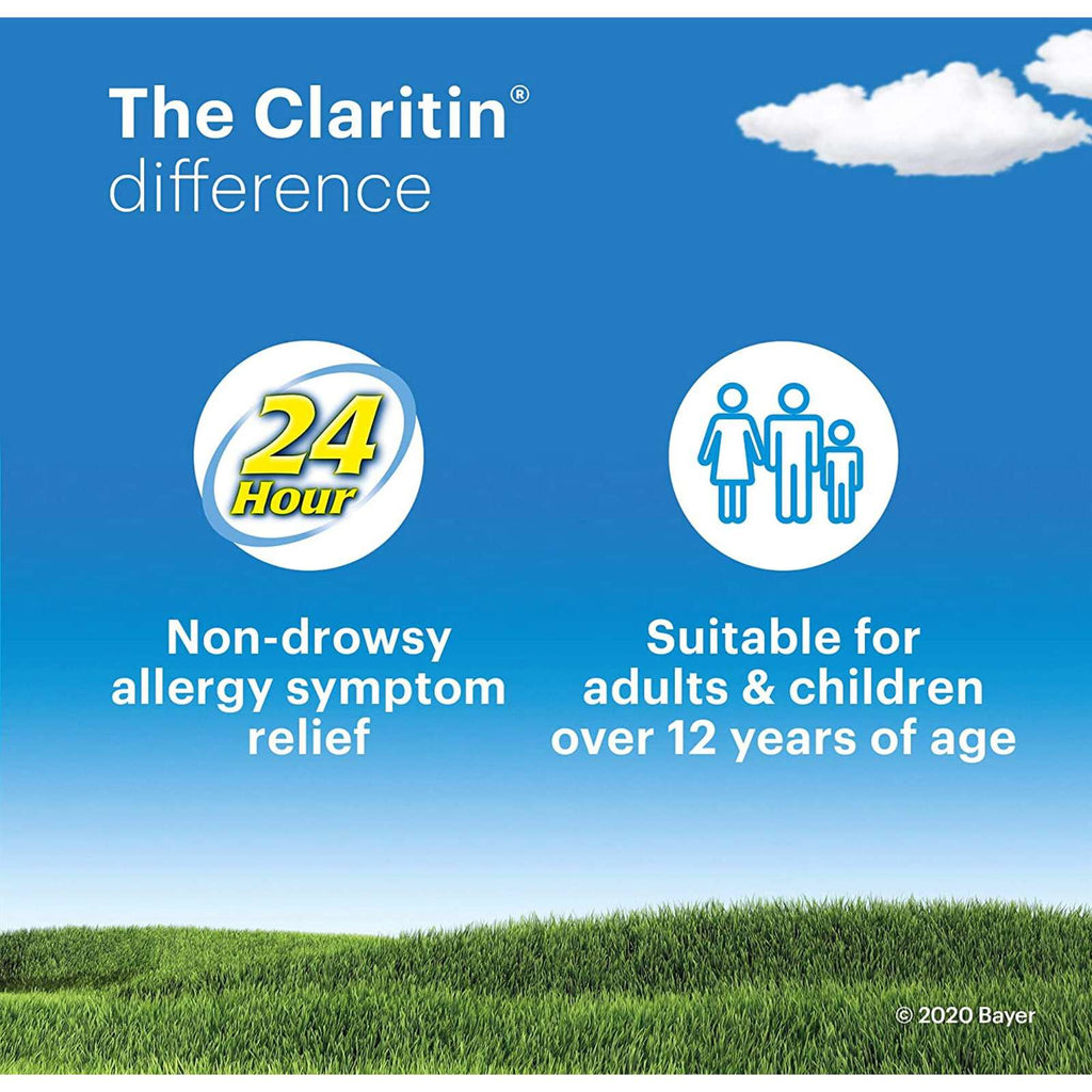 Claritin Allergy Medicine, 24-Hour Non-Drowsy Relief 10 mg, Value Pack, 85 Tablets