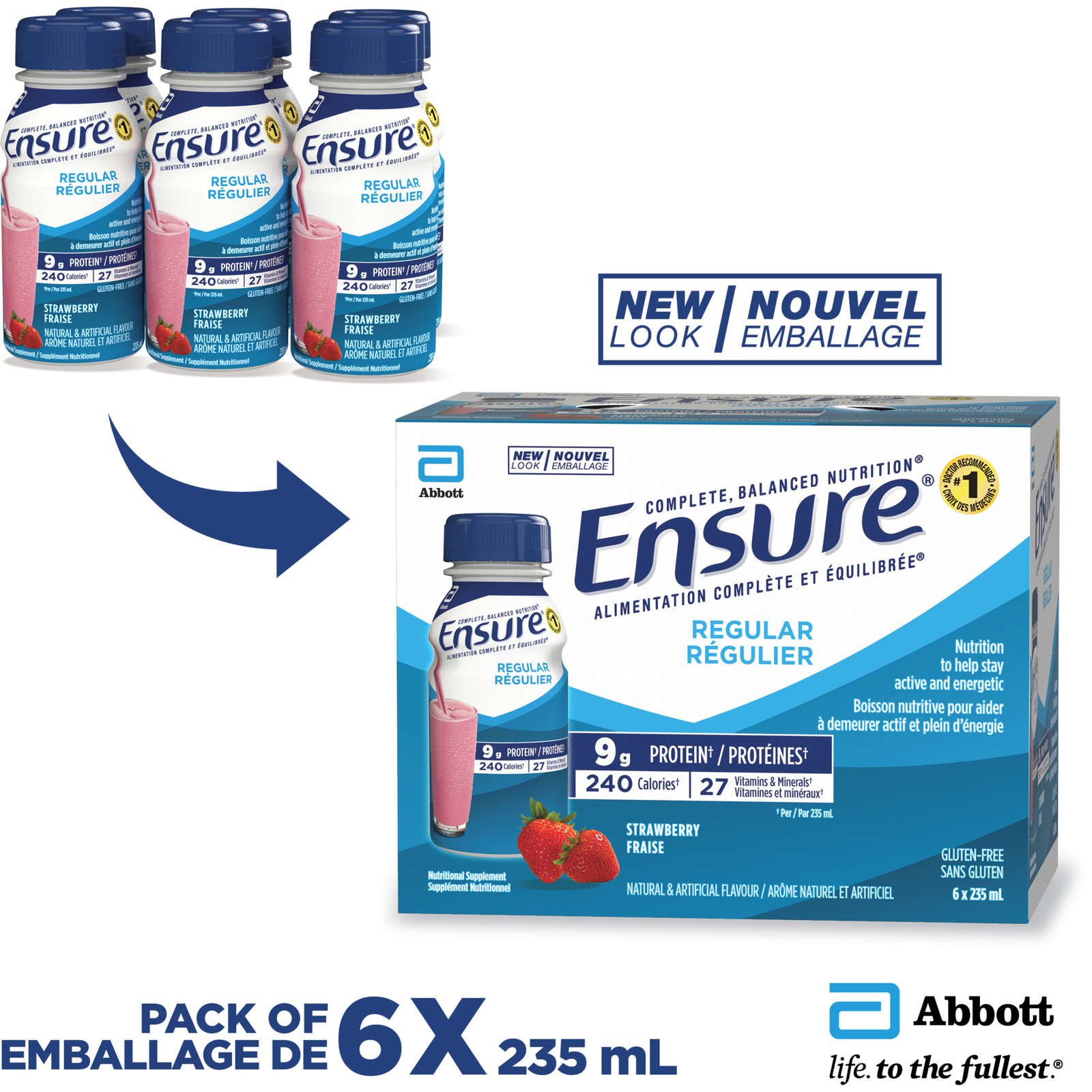 Ensure® Regular STRAWBERRY