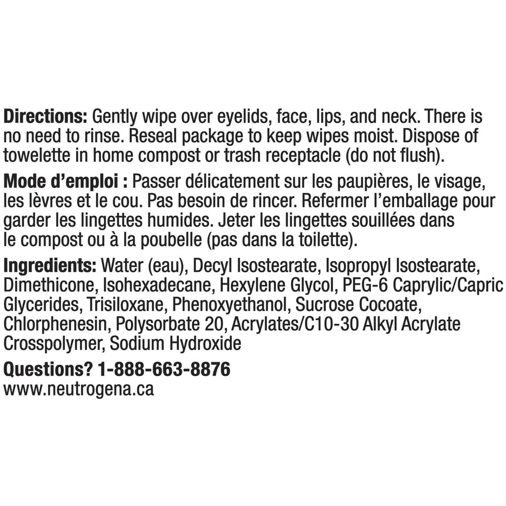 All In one makeup Remover fragrance free Facial Cleansing Wipes, Plant Based and Compostable