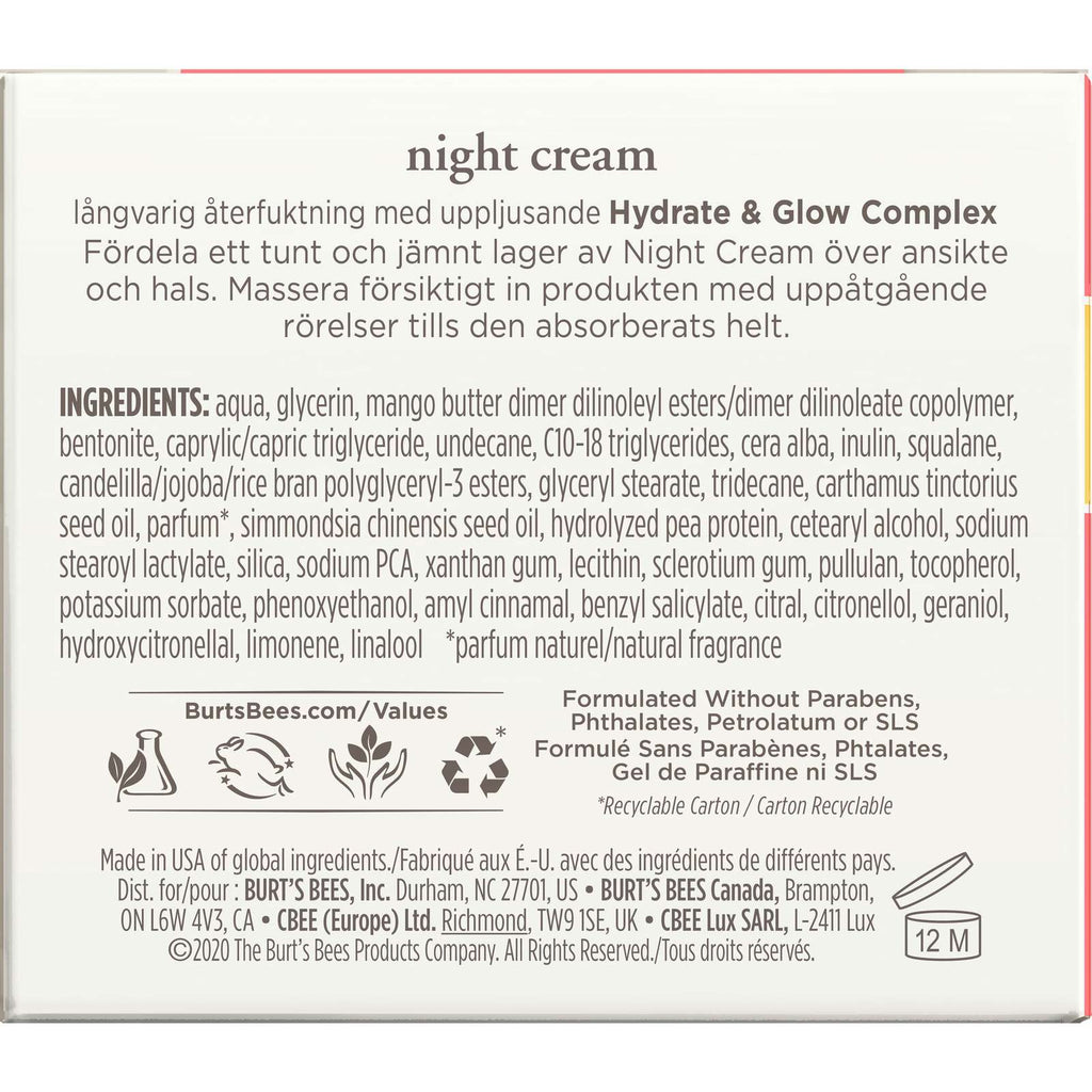Truly Glowing™ Replenishing Night Cream, Moisturizer for Normal Skin