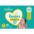 Pampers Swaddlers Diapers Size 1 96 Count
