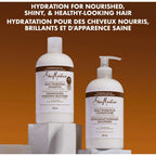 SheaMoisture 100% Virgin Coconut Oil Daily Hydration Shampoo for All Hair Types Clean & Nourish Sulfate-Free 384 ml