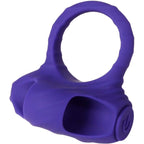 SKYN Dual Ring 1 Vibrating Ring & Sensual Massager, Ribbed Texture, 3 Variable Speeds, Rechargeable.