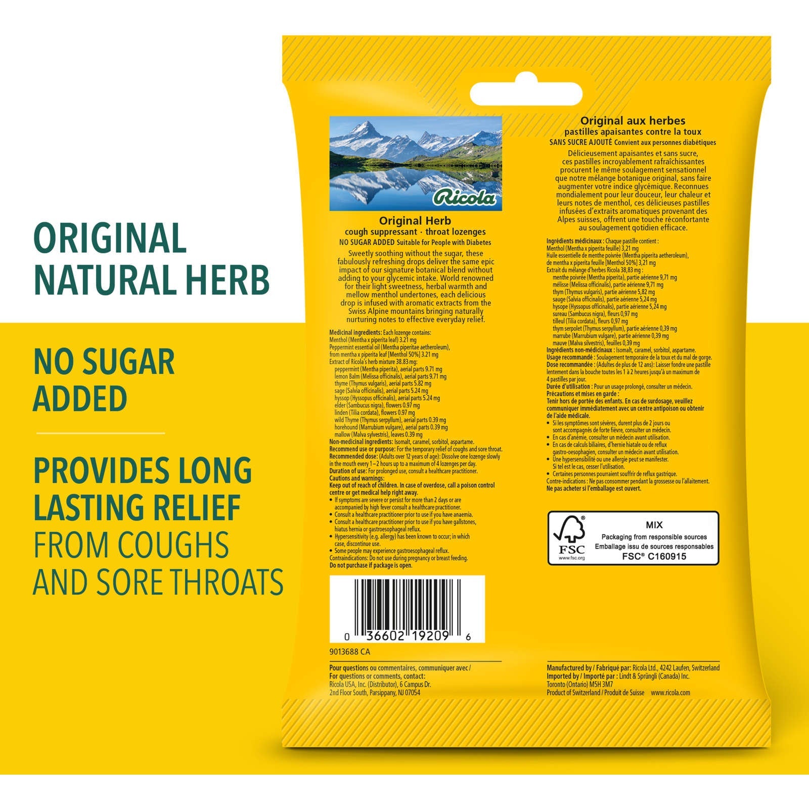 RICOLA HERB COUGH DRP NS ORIG