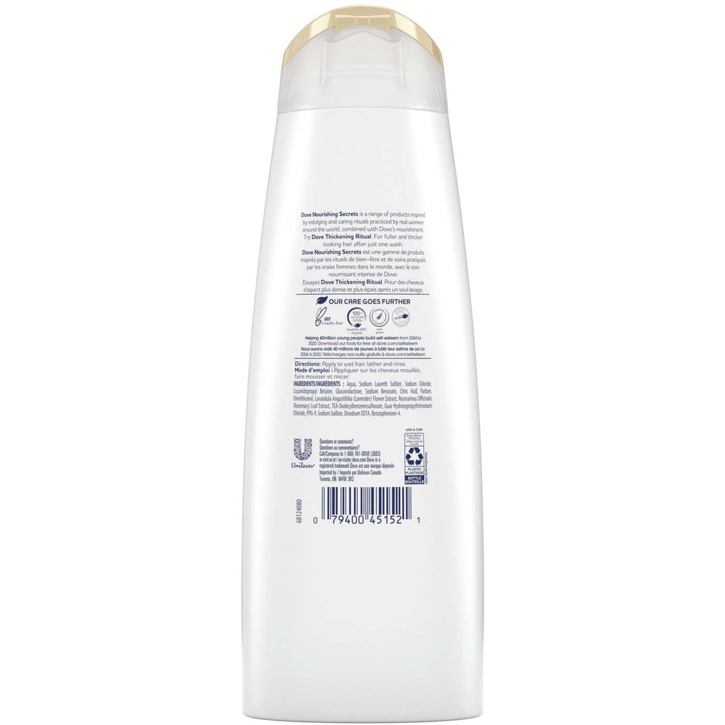 Dove Nourishing Secrets Shampoo Thickening Ritual Lavender 355 ml
