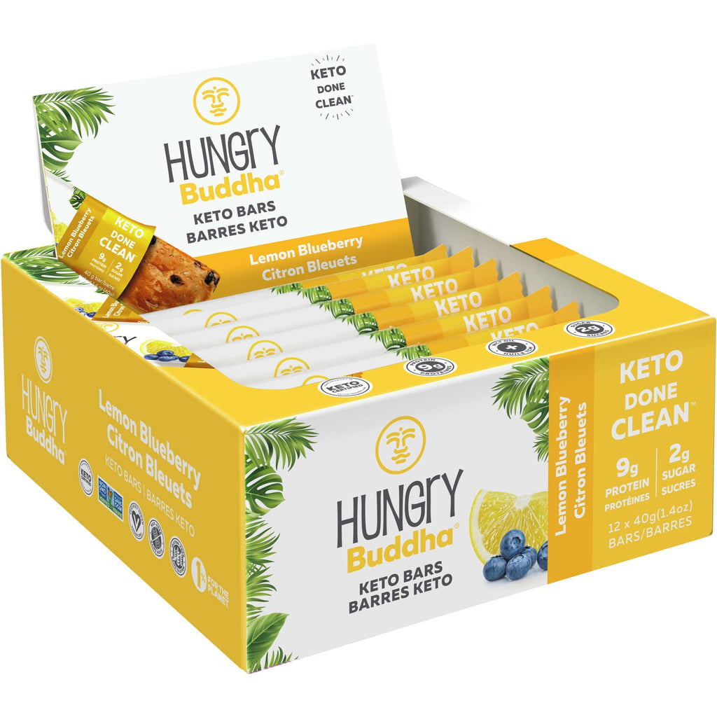Keto Bar Lemon Blueberry 12 x 40g