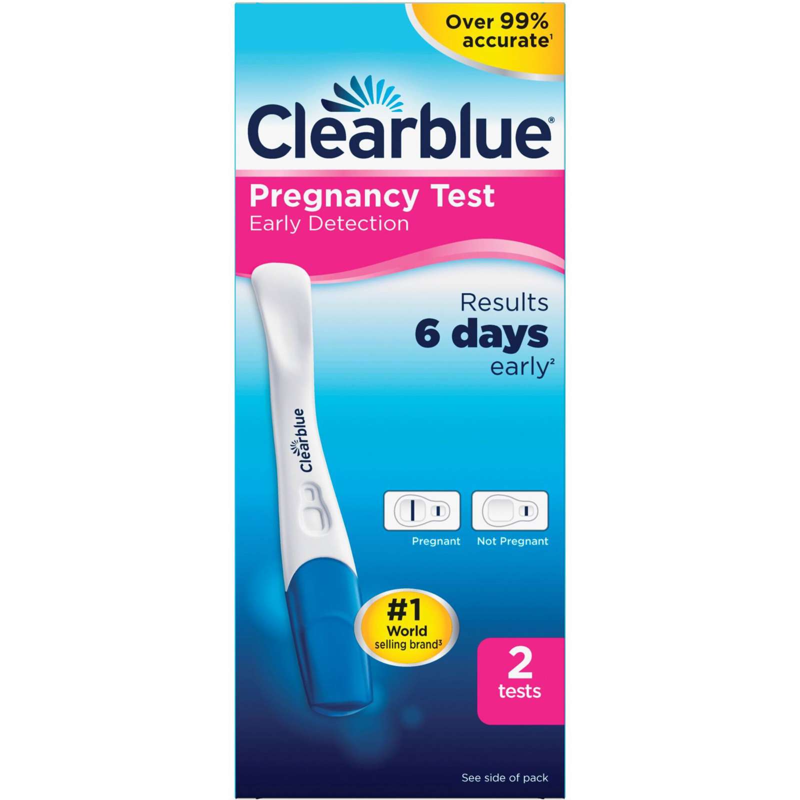 Early Detection Pregnancy Test, 2 count
