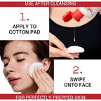 Milky Face Toner Skin Care with Snow Mushroom, Natural Gentle Facial Toner, for All Skin Types